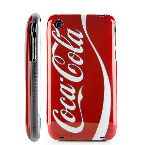 Imagem de Capa para iPhone 3G e 3GS de Plástico - Coca Cola