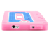 Imagem de Capa para Galaxy S4 i9500 de silicone estilo fita cassete - Rosa