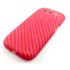 Imagem de Capa para Galaxy S3 i9300 de TPU - Vermelho e Rosa Listrada