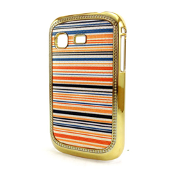 Imagem de Capa para Galaxy Pocket S5300 de Plástico Brilhante - Listrada