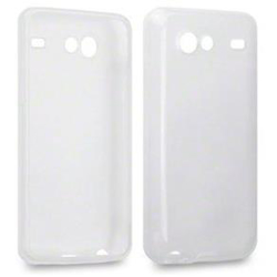 Imagem de Capa para Galaxy S2 Lite i9070 de TPU - Branco Transparente