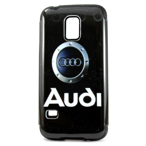 Imagem de Capa para Galaxy S5 Mini G800 de TPU com Plástico - Audi