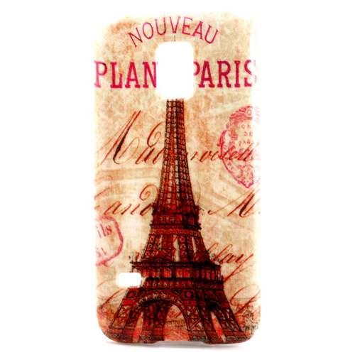 Imagem de Capa para Galaxy S5 Mini G800 de TPU - Torre Eiffel