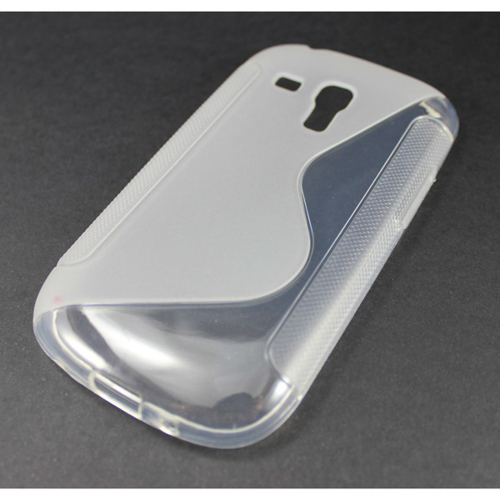 Imagem de Capa para Galaxy S3 Mini i8190 de TPU - Shape S Transparente