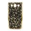 Imagem de Capa para Galaxy Win Duos i8552 de Plástico com Glitter - Leopardo Dourado
