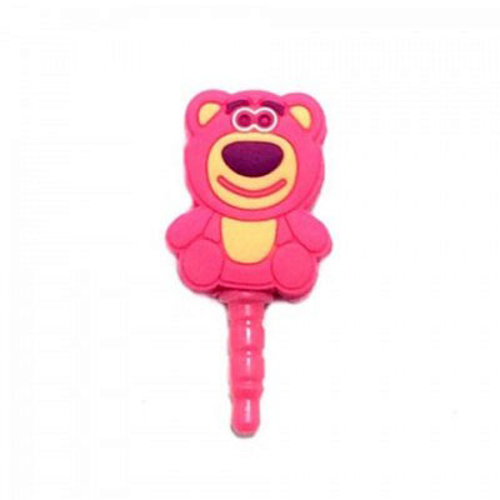 Imagem de Plug Pingente para Proteção Contra Poeira 3,5mm - Ursinho Lotso Toy Story