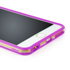 Imagem de Bumper para iPhone 6 e 6S de TPU - Dual Color | Transparente com Lilás