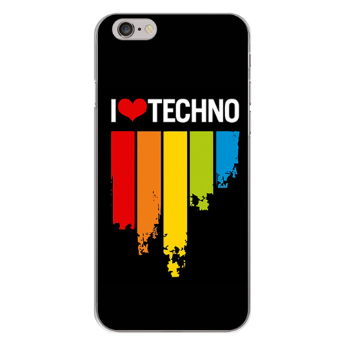 Imagem de Capa para Celular - Música | I Love Techno