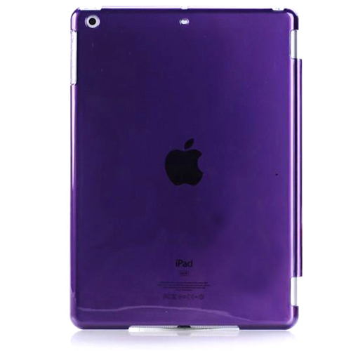 Imagem de Capa para iPad Mini 1, 2 e 3 traseira de Plástico compatível com Smart Cover - Roxa