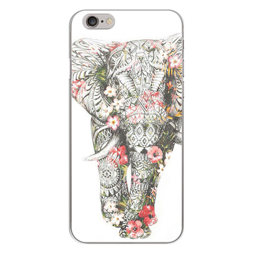 Imagem de Capa para Celular - Elefante Floral