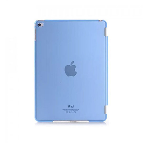 Imagem de Capa para iPad iPad Air 2 traseira de Plástico compatível com Smart Cover - Azul Transparente