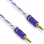Imagem de Cabo de Áudio Estéreo P2 X P2 Reforçado (3,5mm) 2m - Cores Diversas