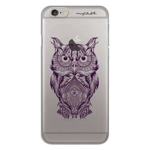 Imagem de Capa para Celular - Coruja Colorful Dark Purple