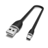 Imagem de Cabo de dados Flexível Micro USB 15cm - KinGo
