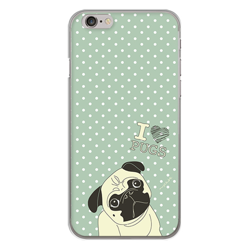 Imagem de Capa para celular - I Love Pugs