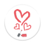 Imagem de Pop Socket - Coração de esmalte