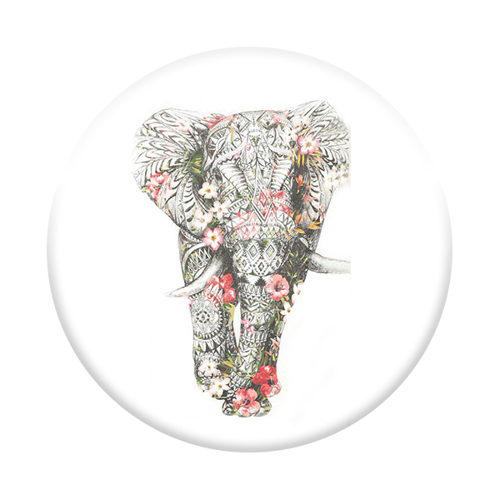 Imagem de Pop Socket - Elefante Floral