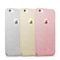 Imagem de Capa para iPhone 7 e 8 de Plástico com Glitter