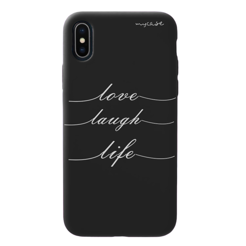 Imagem de Capa para celular Black Edition - Love, Laugh, Life