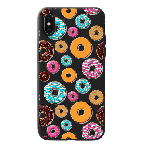 Imagem de Capa para celular Black Edition - Donuts