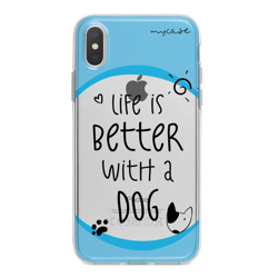 Imagem de Capa para celular - Life is Better With a Dog