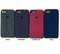 Imagem de Capa para iPhone 6 e 6S Alcântara Jeans