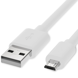 Imagem de Cabo de Dados Micro USB 3.1A de 1,2 metros | Branco