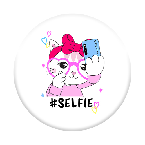 Imagem de Pop Socket - Cat Selfie